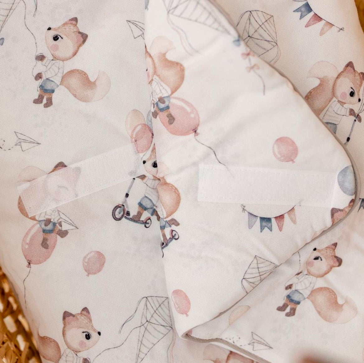 Babysvøb | Bomuldssatin med print
