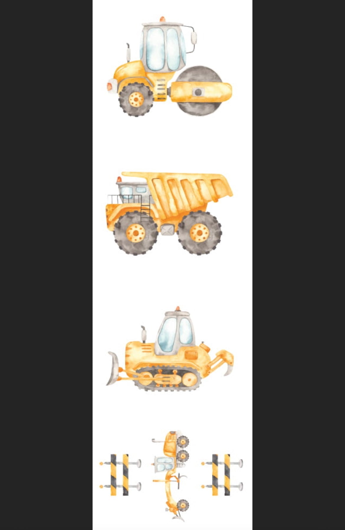 Møbel stickers | Construction site
