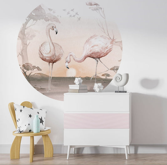 Wallsticker | Flamingos