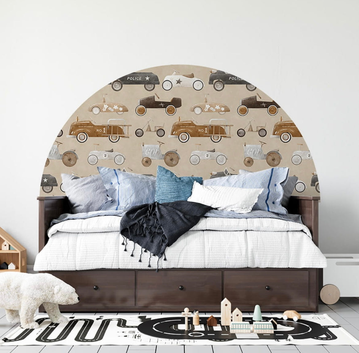 Wallsticker | Arc Retro Cars