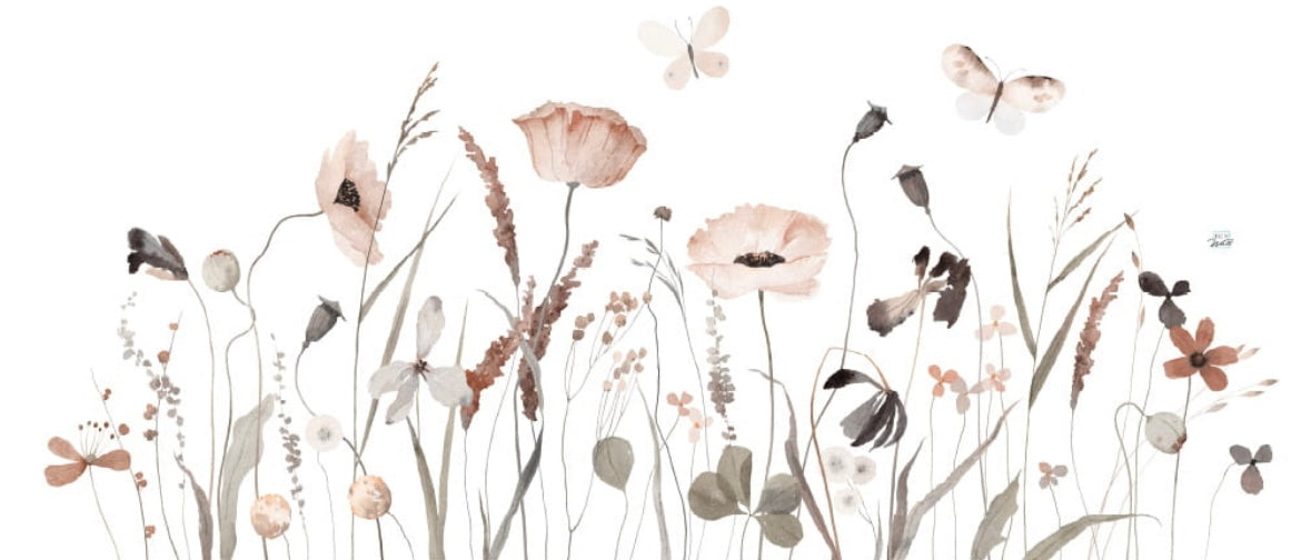 Wallsticker | Poppy Meadow