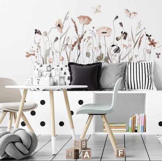 Wallsticker | Poppy Meadow