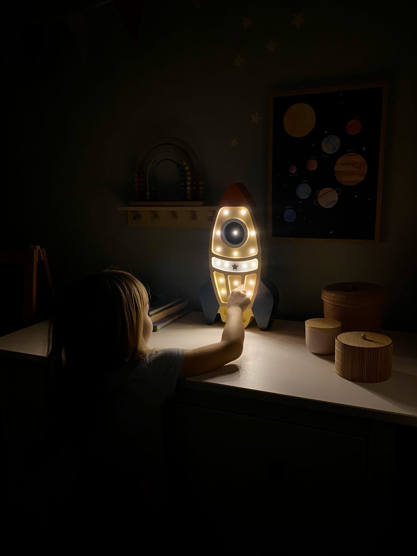 Lampe - LED - Raket