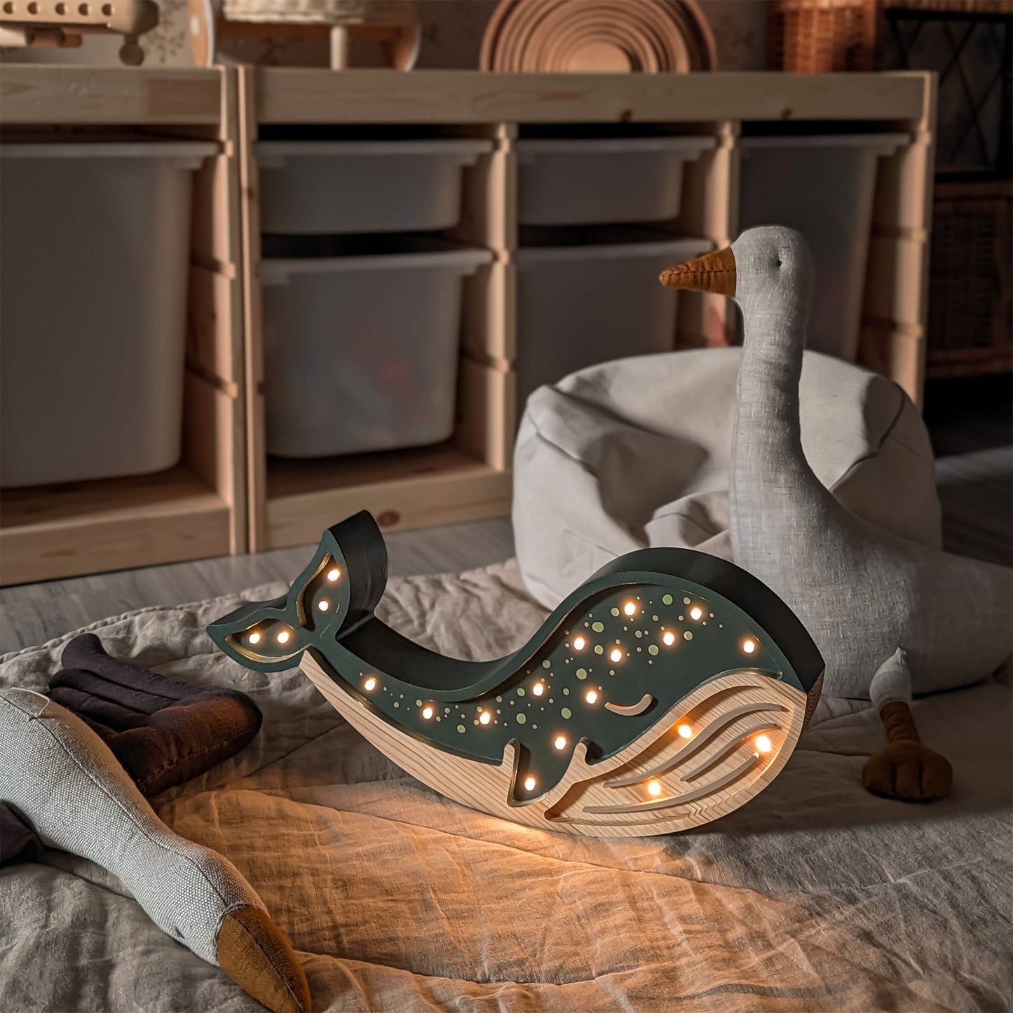 Lampe - LED - Hval